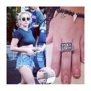 Brand New - Cody Sanderson "FY" Ring - Size 11 - Lady Gaga